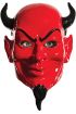 Kırmızı Renk Plastik Rubie&39s Costume Devil Mask Şeytan Maskesi 20x30 cm  