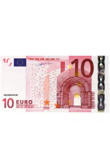 Şaka Parası - 100 Adet 10 Euro  