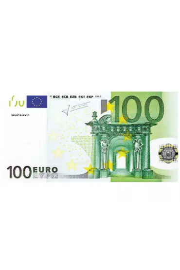 Şaka Parası - 100 Adet 100 Euro  