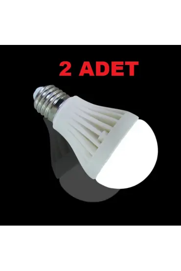 7W Enerji Tasarruflu Led Ampul ( 2 Adet )  