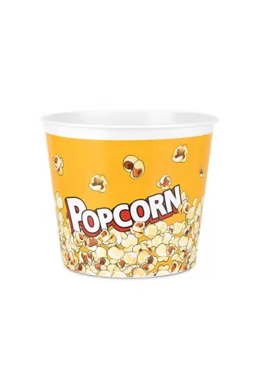 Popcorn Mısır Kovası Dekoratif  