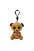  193 Bella - Brown Bear W/ Cane Clip