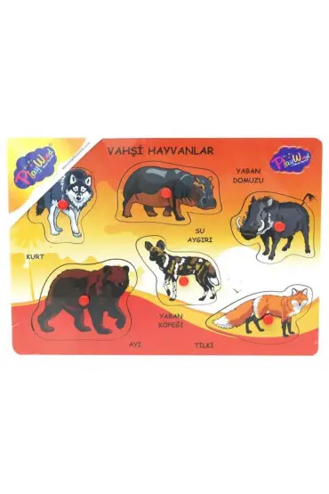  193 Vahşi Hayvan Puzzle