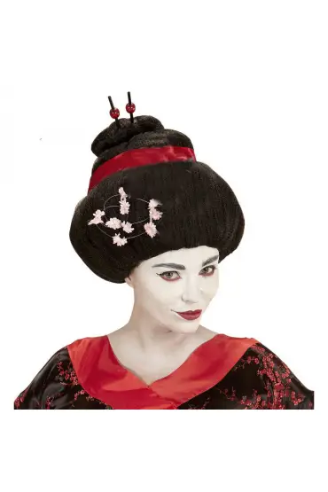 Çinli Peruk Japon Peruğu Geisha Peruğu Çocuk ve Yetişkin Boy  