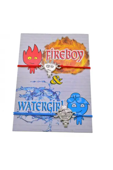  417 Ateş Ve Su Fireboy And Watergirl Arkadaş Bilekliği 