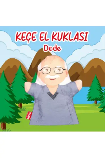  247  Dede Aile Bireyleri Keçe El Kukla