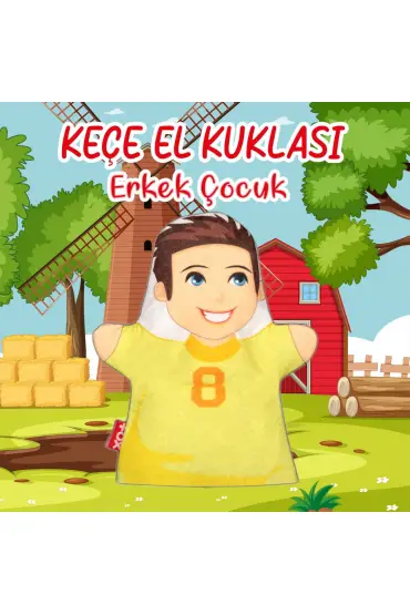  247  Oğlan Aile Bireyleri Keçe El Kukla