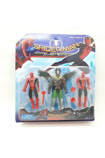  505 Spider-Man 3 lü Figür
