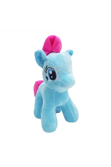  505 Peluş Pony Peluş At Oyuncak - 1705038 - Mavi