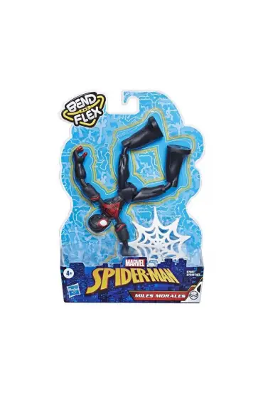  505 Spiderman Bend Flex Miles Morales Figür - E7687-E7335