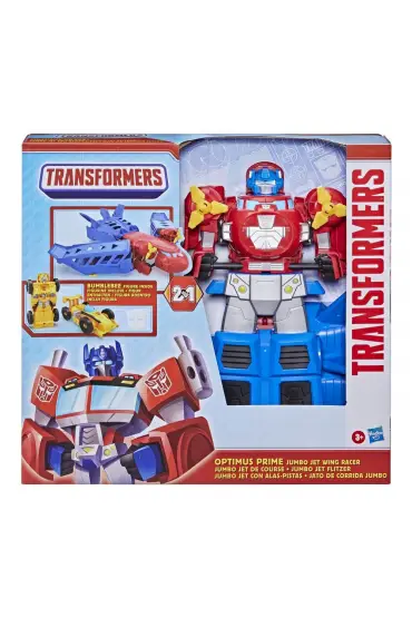  505 Transformers Optimus Prime Jumbo Jet Yarışçısı