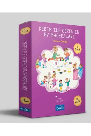  404 Kerem ile Ceren’in Ev Maceraları 10 Kitap Set