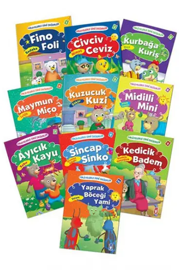  404 Hikayelerle Dini Değerler Set (10 Kitap Takım)