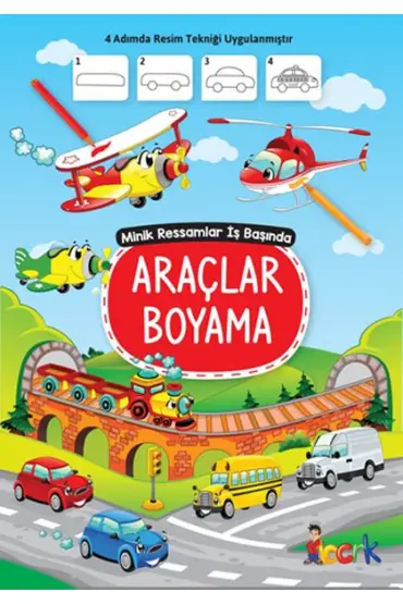  404 Araçlar Boyama - Minik Ressamlar İş Başında