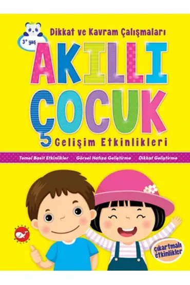  404 Akıllı Çocuk Gelişim Etkinlikleri Dikkat ve Kavram Çalışmaları - Çıkartmalı Etkinlikler