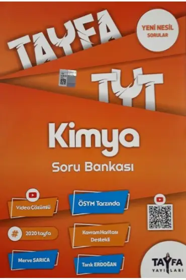  404 Tayfa TYT Kimya Soru Bankası (Yeni)