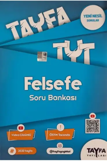  404 Tayfa TYT Felsefe Soru Bankası (Yeni)