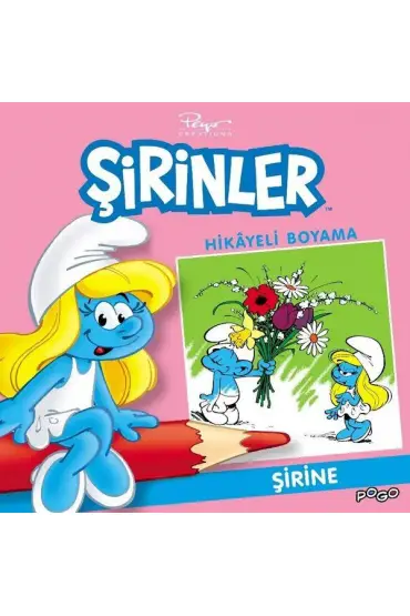  404 Şirine Hikayeli Boyama - Şirinler