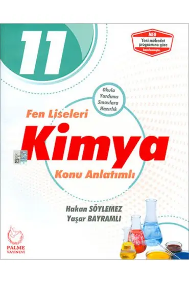  404 Palme 11.Sınıf Fen Liseleri Kimya Konu Anlatımlı (Yeni)