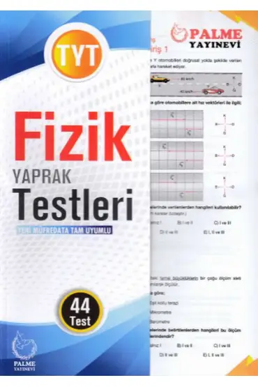  404 Palme TYT Fizik Yaprak Testleri (Yeni)