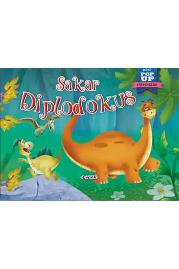  404 Pop-Up Mini Dinozorlar - Sakar Diplodokus