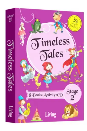  404 Timeless Tales Stage 2 (8 Books+Activity+Cd)