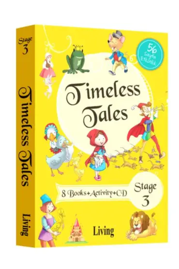  404 Timeless Tales Stage 3 (8 Books+Activity+Cd)