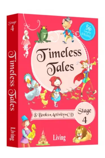  404 Timeless Tales Stage 4 (8 Books+Activity+Cd)