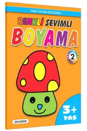  404 Renkli Sevimli Boyama -2 (3+Yaş)