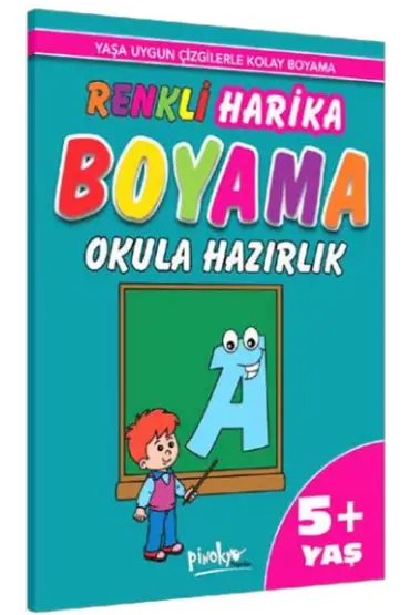  404 Renkli Harika Boyama Okula Hazırlık (5+Yaş)