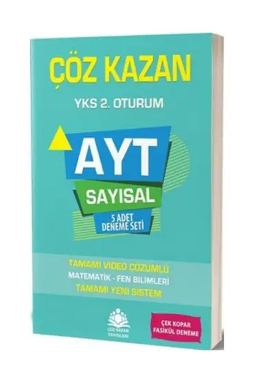  404 Çöz Kazan AYT Sayısal 5 li Deneme Sınavı (Yeni)