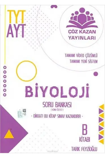  404 Çöz Kazan TYT AYT Biyoloji Soru Bankası (B) Kitabı (Yeni)