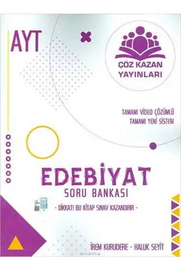  404 Çöz Kazan AYT Edebiyat Soru Bankası 2021 (Yeni)