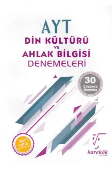  404 Karekök AYT Din Kültürü ve Ahlak Bilgisi Denemeleri (Yeni)