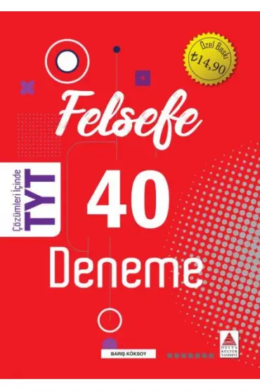  404 Delta Kültür TYT Felsefe 40 Deneme (Yeni)