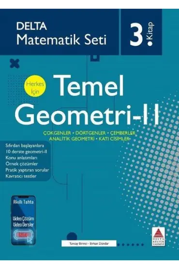  404 Delta Matematik Seti 3.Kitap - Herkes İçin Temel Geometri 2