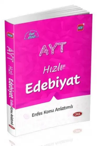  404 Data AYT Hızlı Edebiyat Enfes Konu Anlatımlı (Yeni)