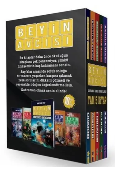  404 Beyin Avcısı (Ciltli) (5 Kitap Kutulu)