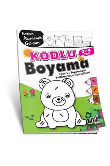  404 Kodlu Boyama 3-4 Yaş