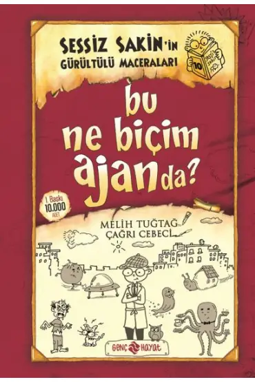  404 Sessiz Sakin'in Gürültülü Maceraları 10 - Bu Ne Biçim Ajanda? (Ciltli)