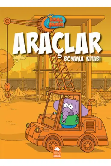  404 Kral Şakir Araçlar Boyama Kitabı