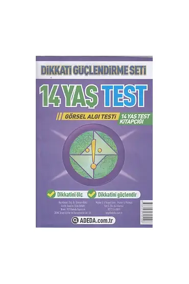  404 Dikkati Güçlendirme Seti 14 Yaş  Yaprak Test