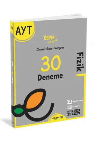  404 Endemik AYT Fizik 30 Deneme Sınavı