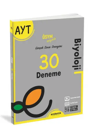  404 Endemik AYT Biyoloji 30 Deneme Sınavı