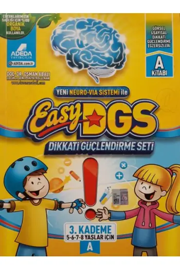  404 Easy Dikkati Güçlendirme Seti 3. Kademe A 5-8 Yaş (1 Kitap)