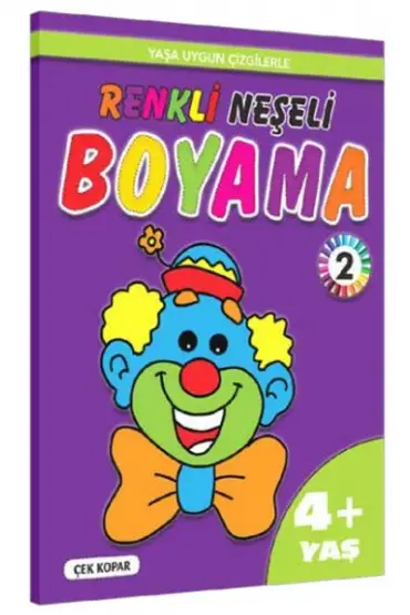  Renkli Neşeli Boyama -2 (4+Yaş)