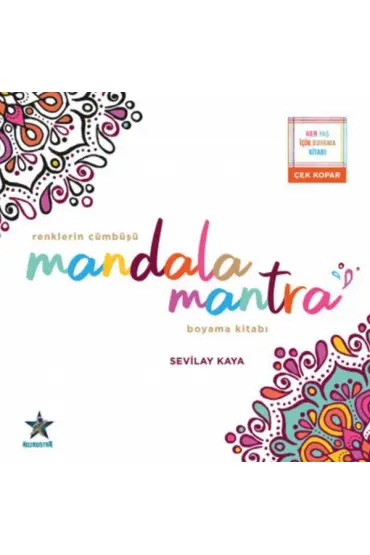  Renklerin Cümbüşü Mandala Mantra Boyama Kitabı