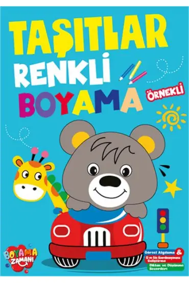  Renkli Boyama Taşıtlar