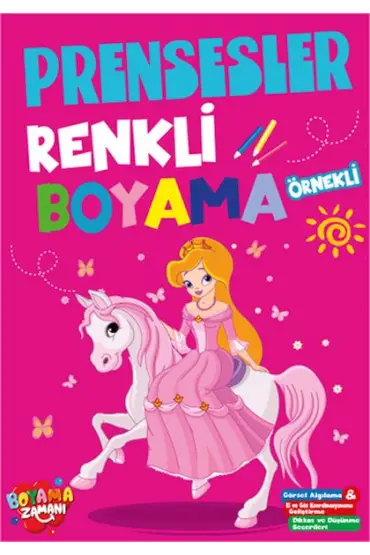  Renkli Boyama Prensesler