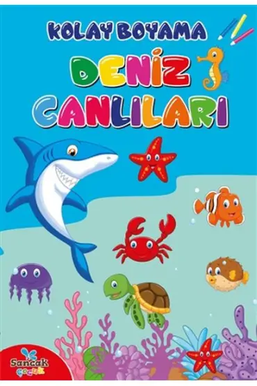  Kolay Boyama - Deniz Canlıları